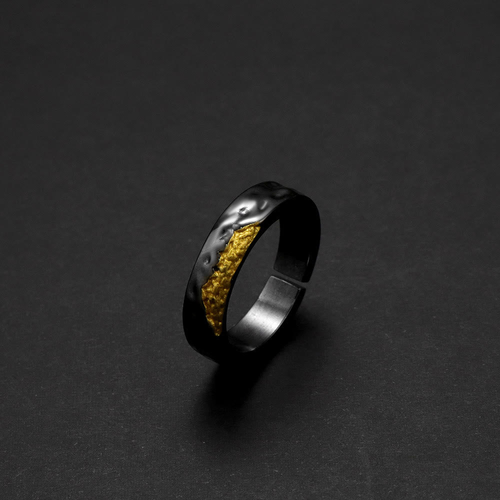 WorldNorse Hidden Gold Adjustable Ring - Adjustable - image 0