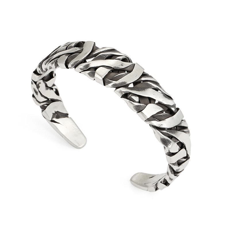 WorldNorse Vintage Faux Braided Bracelet - image 5