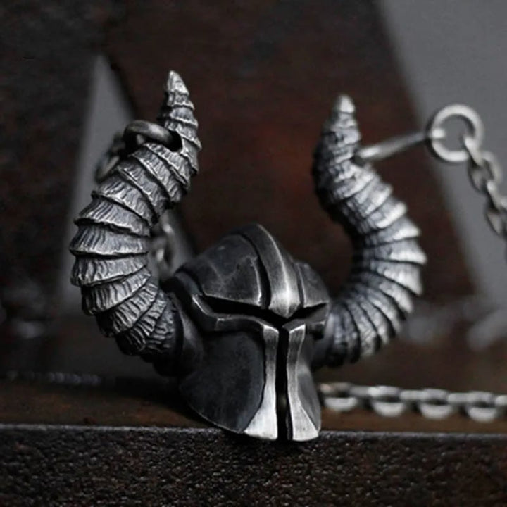 WorldNorse Nordic Worrior Helmet Necklace