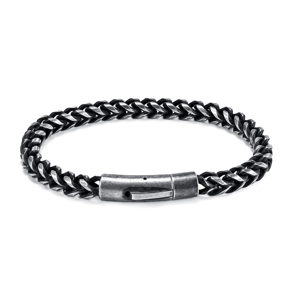 WorldNorse Vintage Link Stainless Steel Bracelet - 21.5cm - image 0