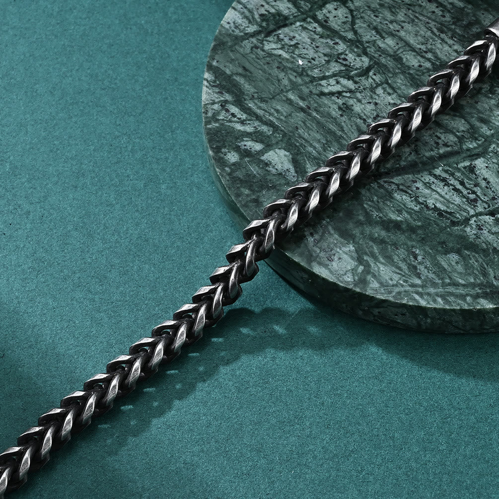 WorldNorse Vintage Link Stainless Steel Bracelet - image 2