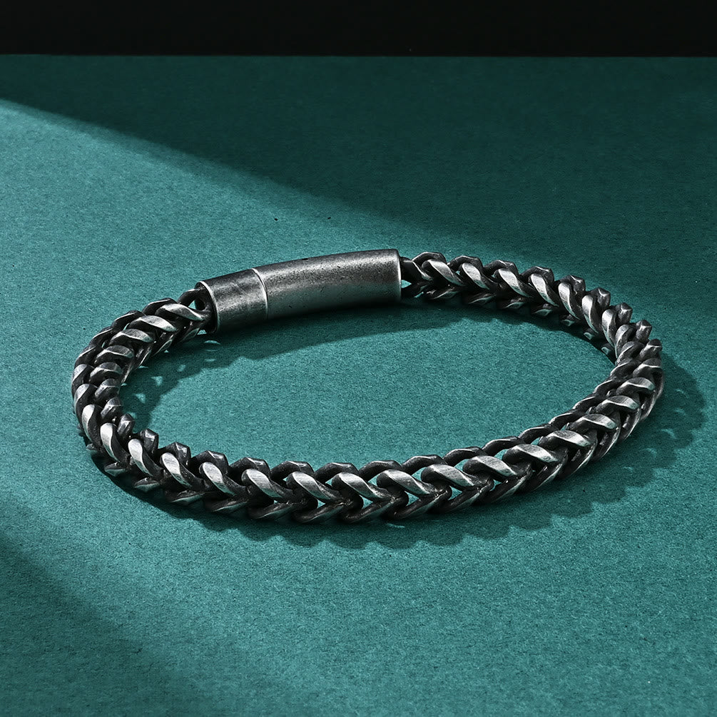WorldNorse Vintage Link Stainless Steel Bracelet - image 5