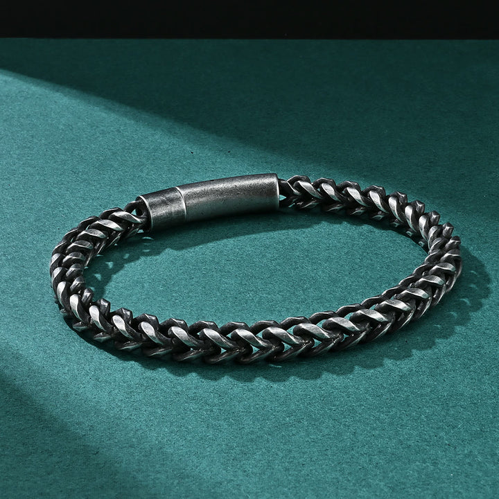 WorldNorse Vintage Link Stainless Steel Bracelet - image 5