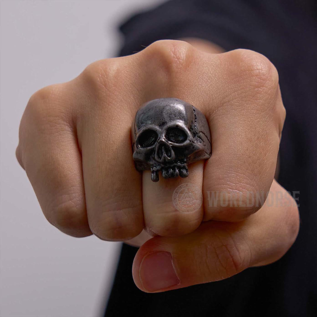 FREE Today: Satanic Devil Skull Ring