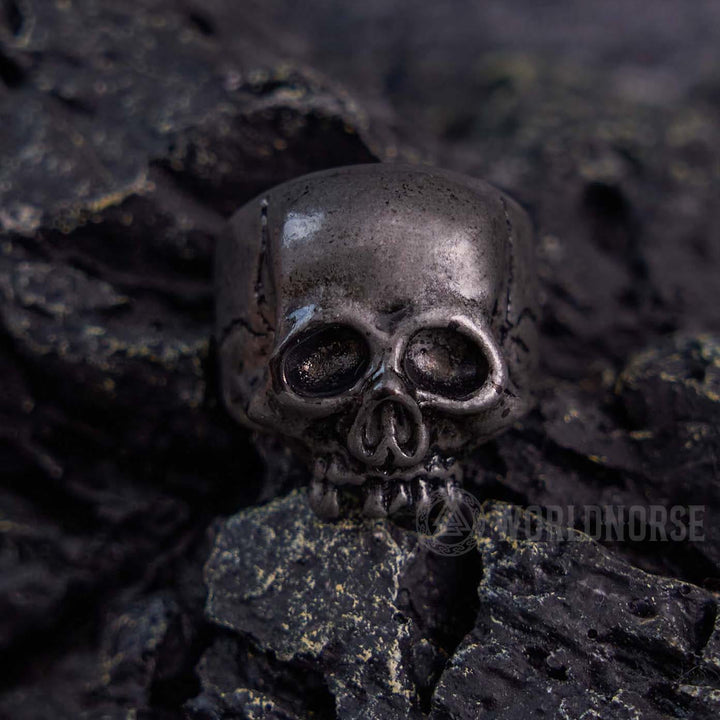 FREE Today: Satanic Devil Skull Ring