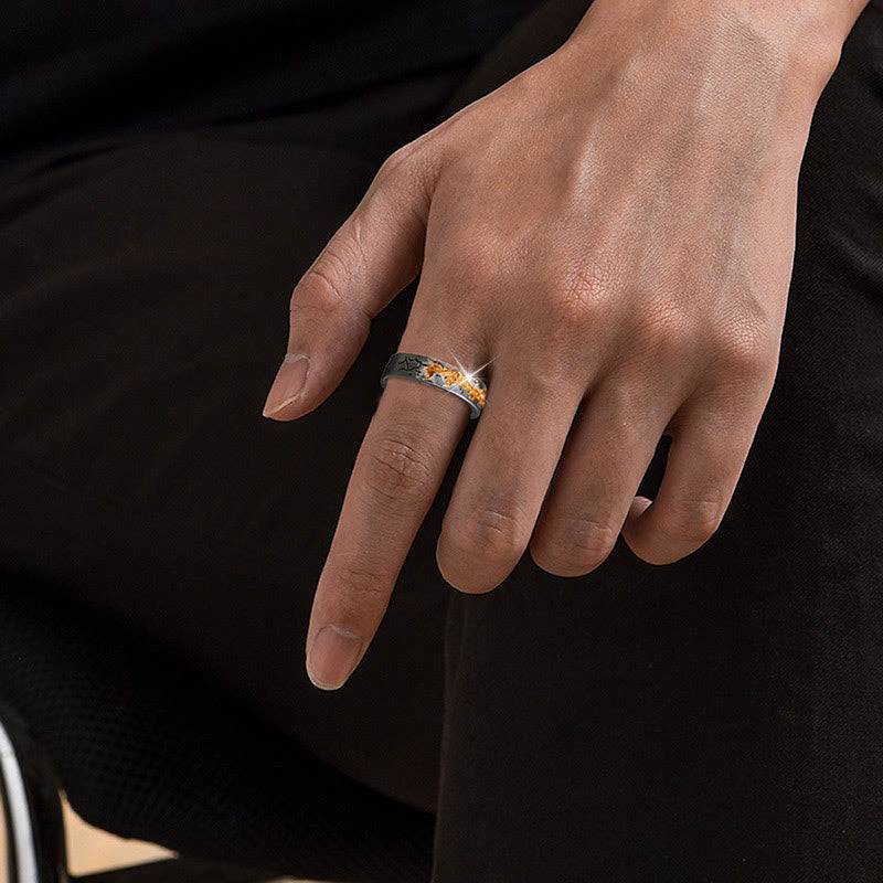 WorldNorse Vintage Burning Fire Ring - image 1