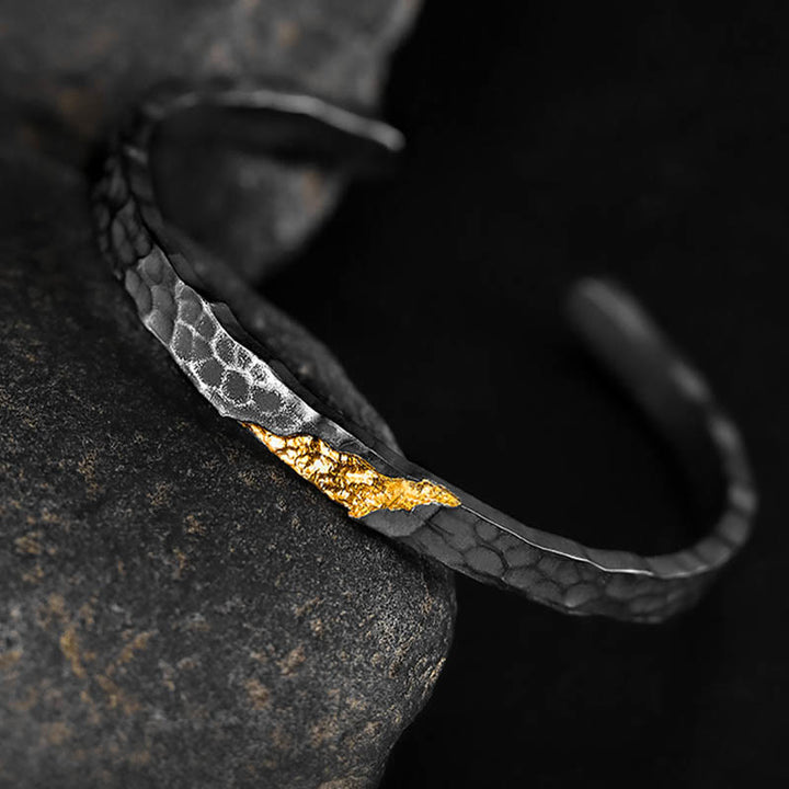 WorldNorse Handcrafted 999 Silver Moonlit Mountain Bracelet - image 3