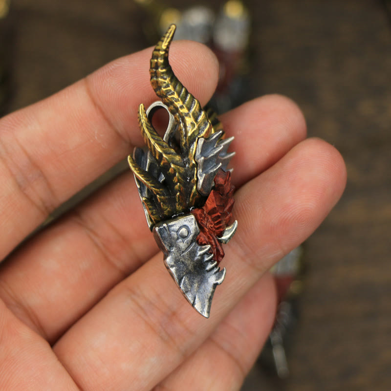 WorldNorse Retro Evil Dragon Necklace - image 1