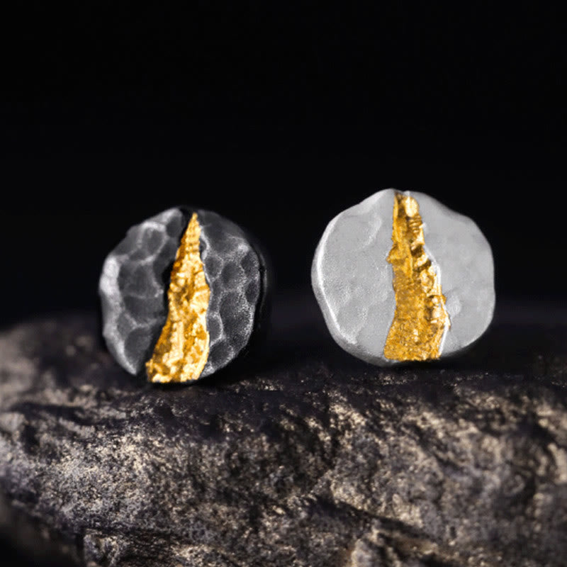 WorldNorse Handcrafted 999 Silver Moonlit Mountain Earrings - image 7