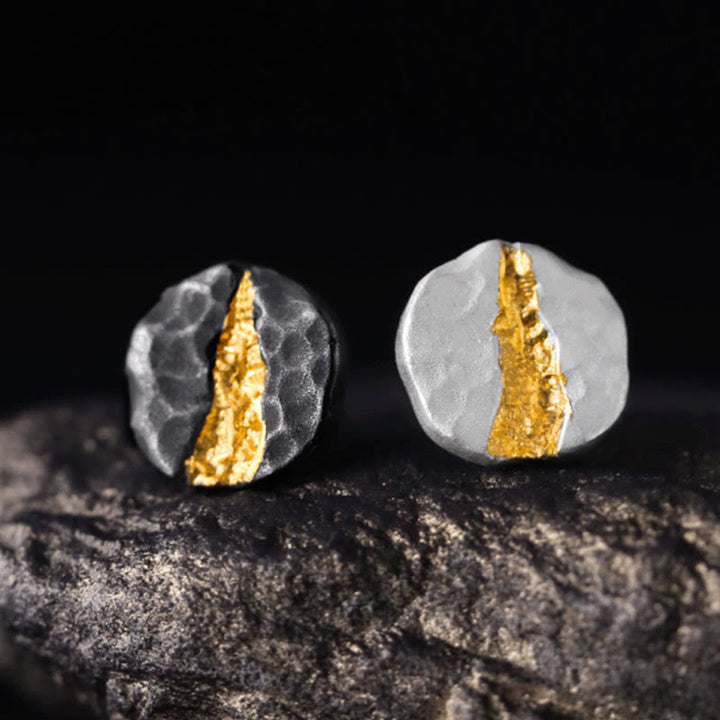 WorldNorse Handcrafted 999 Silver Moonlit Mountain Earrings - image 7
