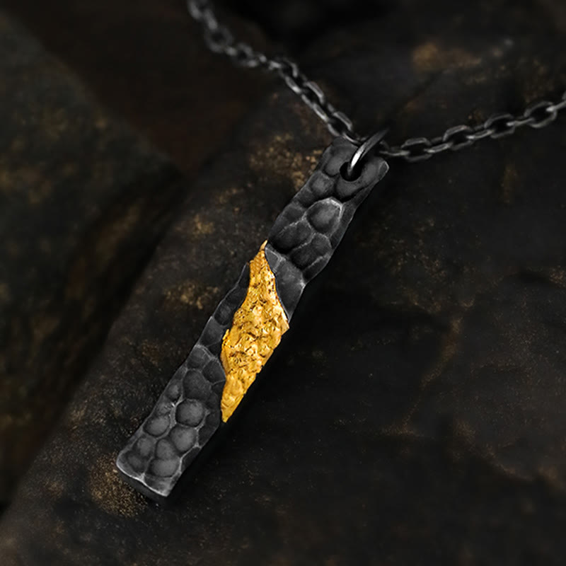 WorldNorse Handcrafted 999 Silver Moonlit Mountain Necklace - image 4