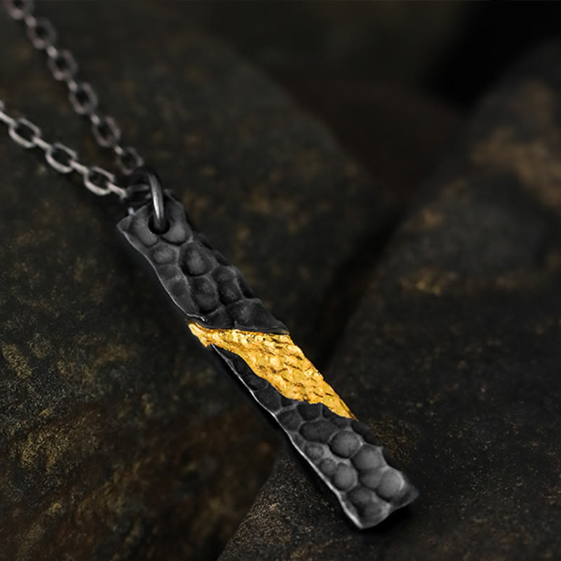 WorldNorse Handcrafted 999 Silver Moonlit Mountain Necklace - image 8