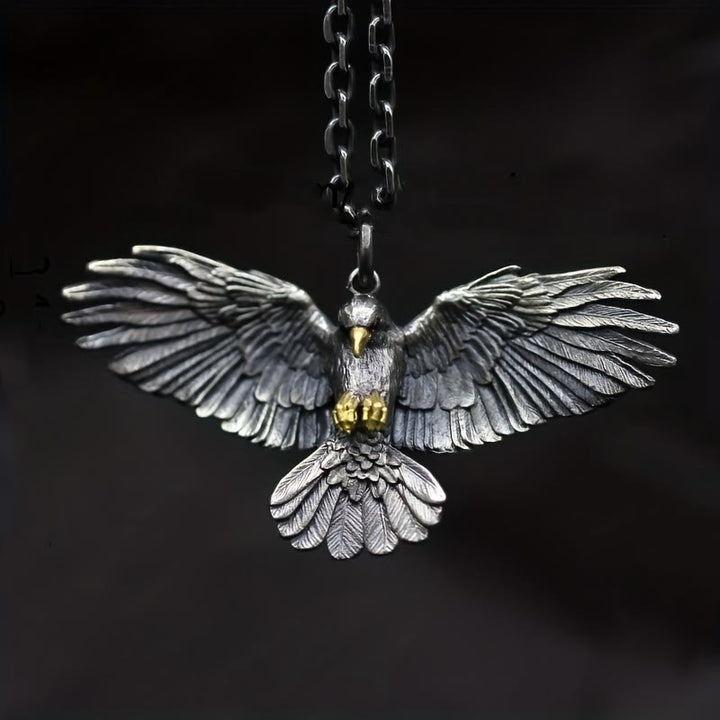 FREE Today: Vintage Gold Bald Eagle Necklace