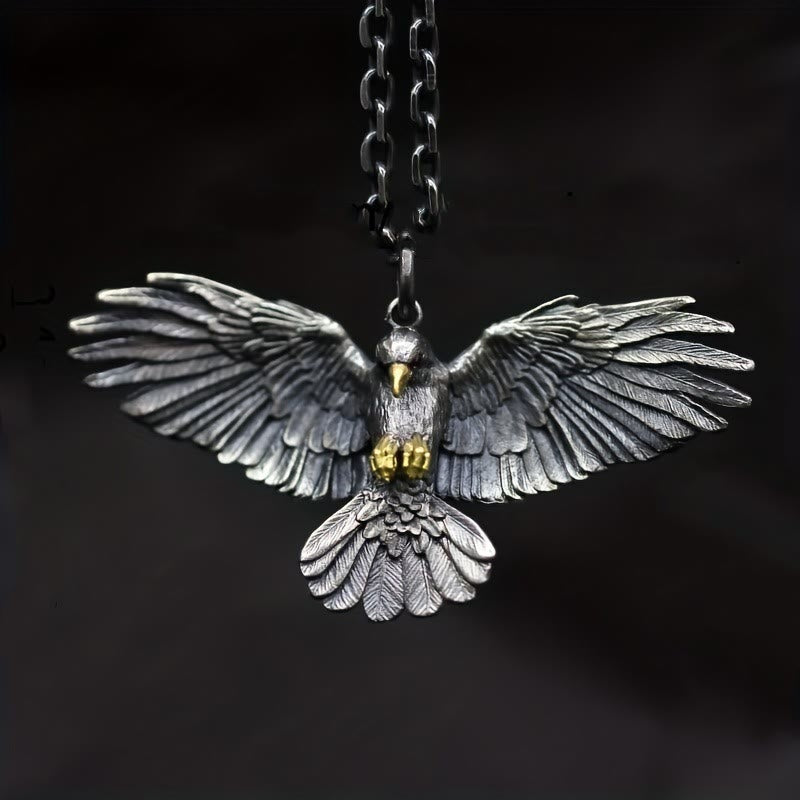 WorldNorse Vintage Animal Eagle Necklace - With Chain - image 0