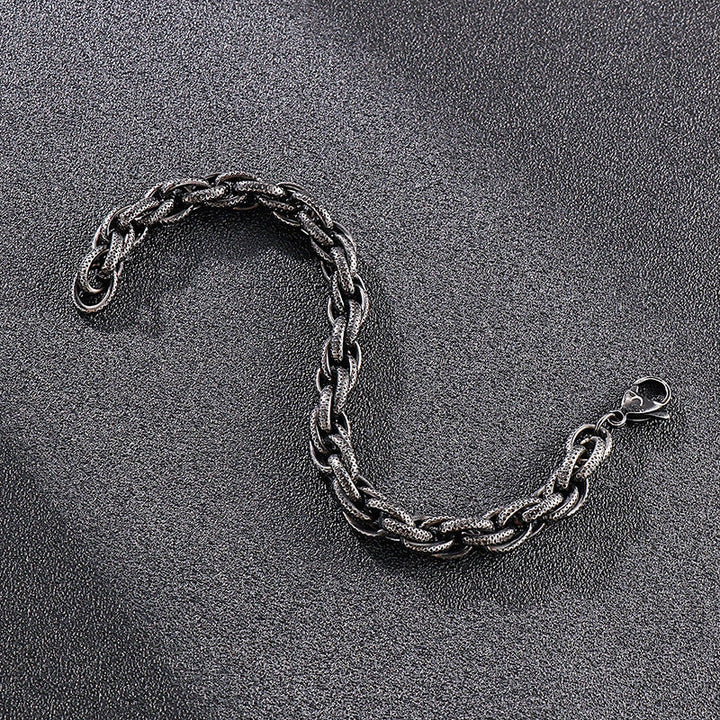 WorldNorse Retro Dot Twist Bracelet / Necklace