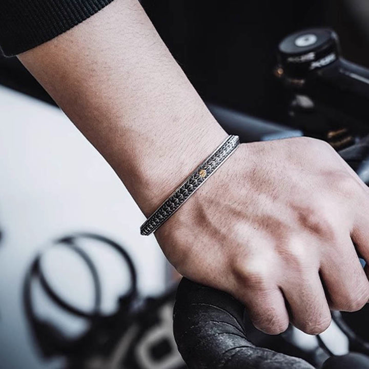 WorldNorse Vintage Dragon Scale Bracelet / Ring