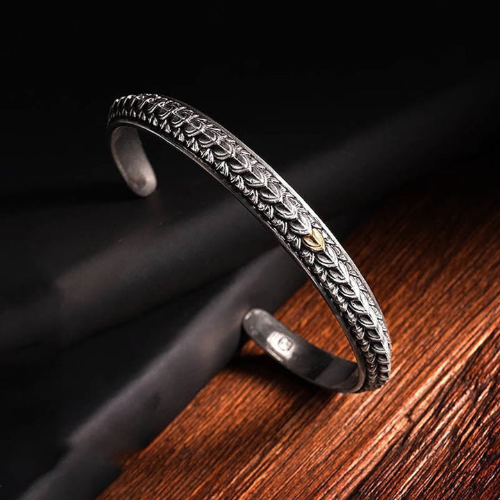 WorldNorse Vintage Dragon Scale Bracelet / Ring