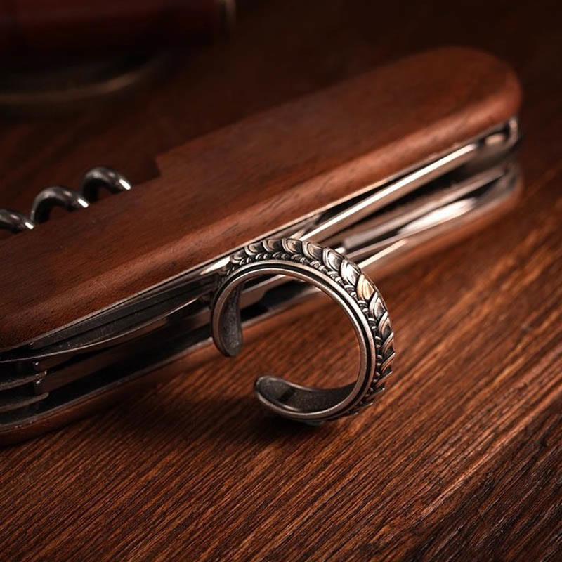 WorldNorse Vintage Dragon Scale Bracelet / Ring