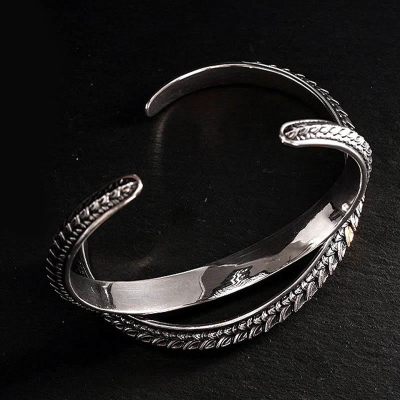 WorldNorse Vintage Dragon Scale Bracelet / Ring