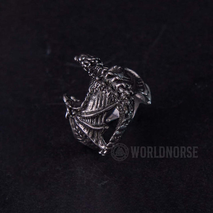 Flash Sale - Dragon Open Design Gothic Ring