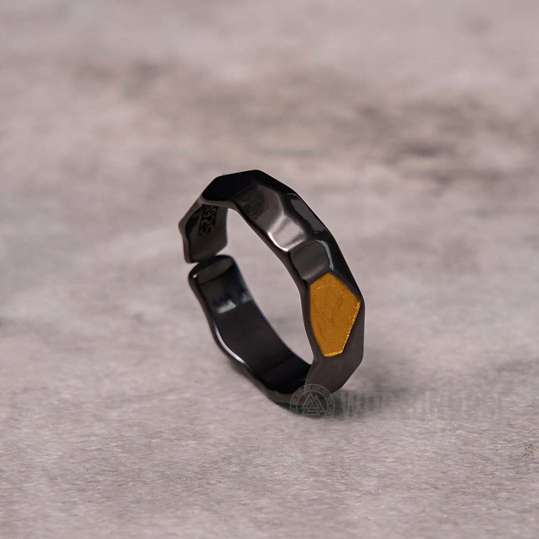 WorldNorse Mountain Stone Ring