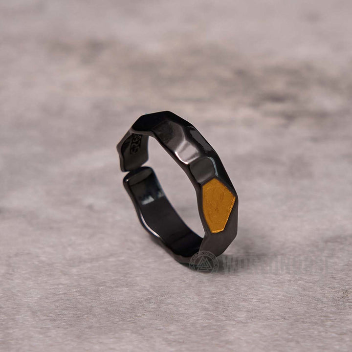 WorldNorse Mountain Stone Ring