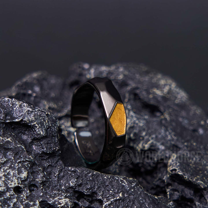 WorldNorse Mountain Stone Ring