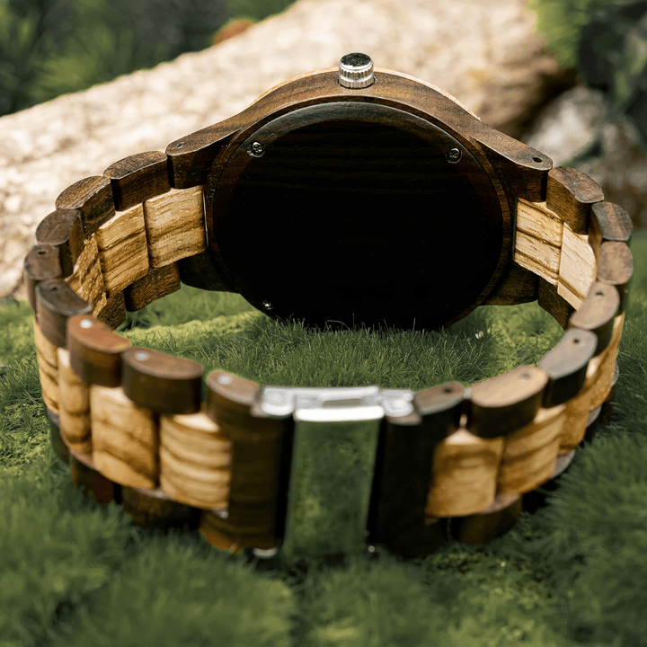 WorldNorse Helm Of Awe Wooden Watch