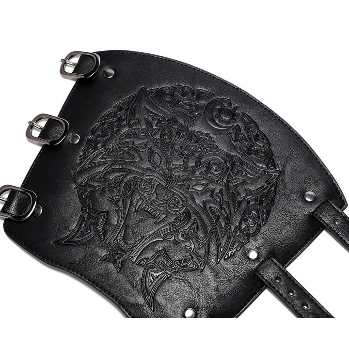 WorldNorse Knight Eco Leather Arm Bracers