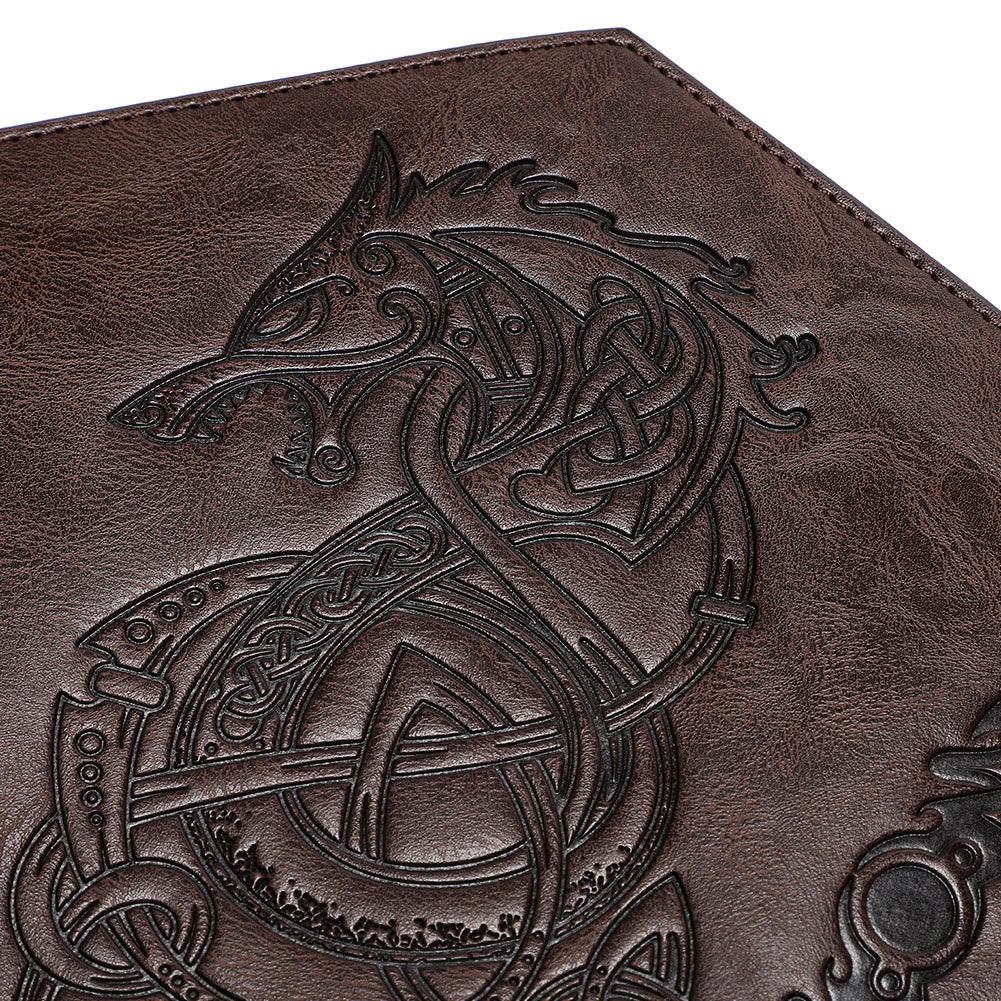 WorldNorse Norse Dragon Eco Leather Arm Bracers