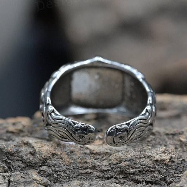 WorldNorse Poseidon Trident Battle Ring