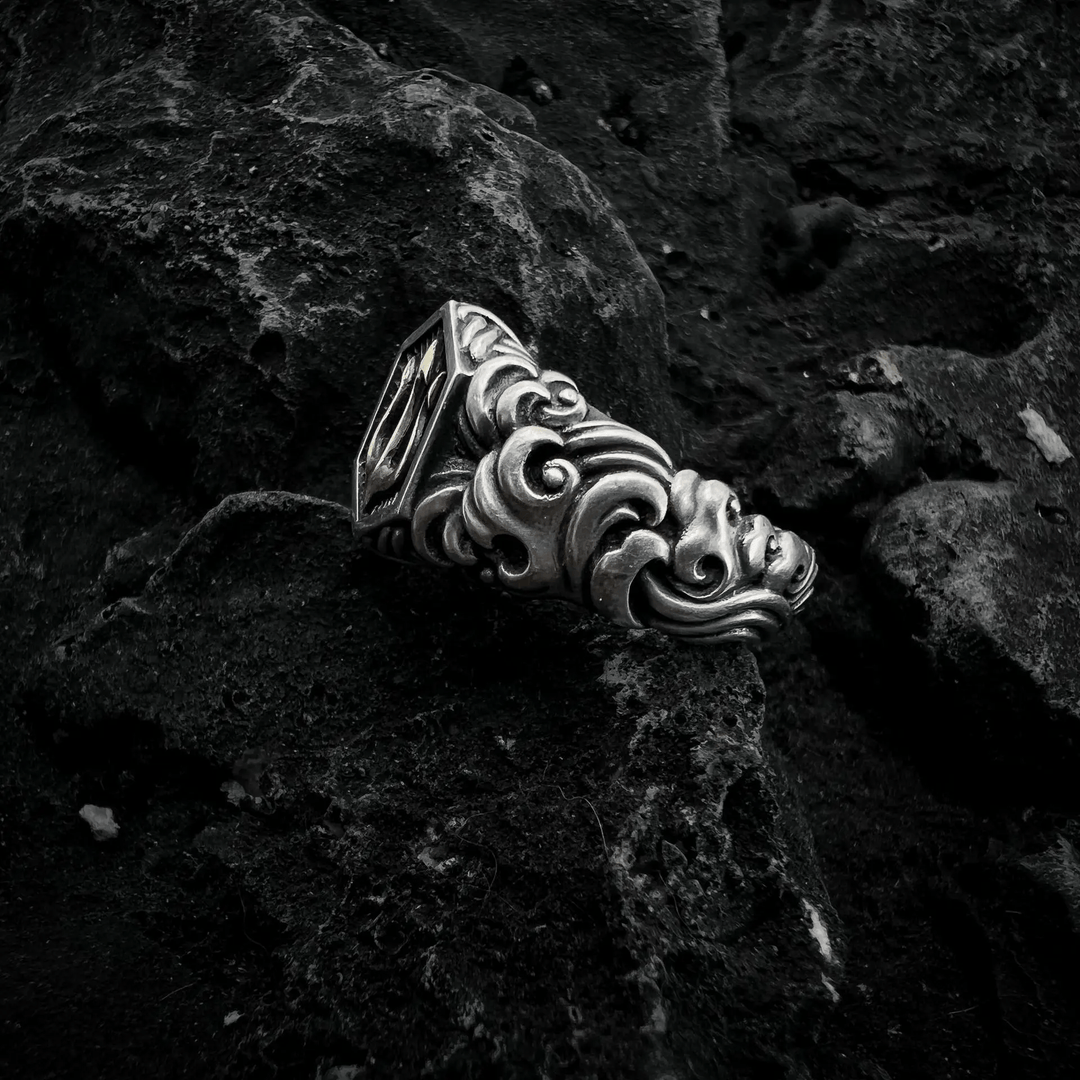 WorldNorse Poseidon Trident Battle Ring