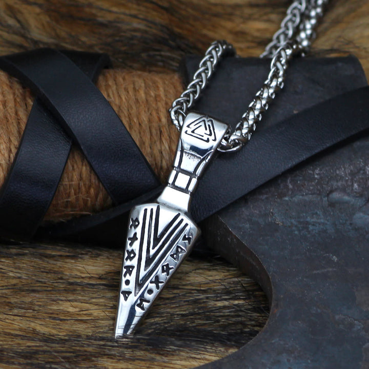 FREE Today: Gungnir Odin Spear Rune Necklace