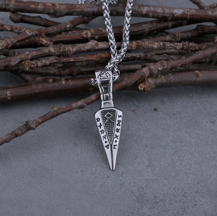 FREE Today: Gungnir Odin Spear Rune Necklace