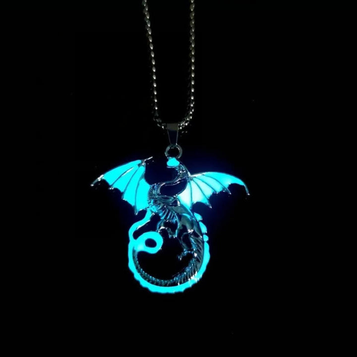 WorldNorse Luminous Flame Dragon Necklace