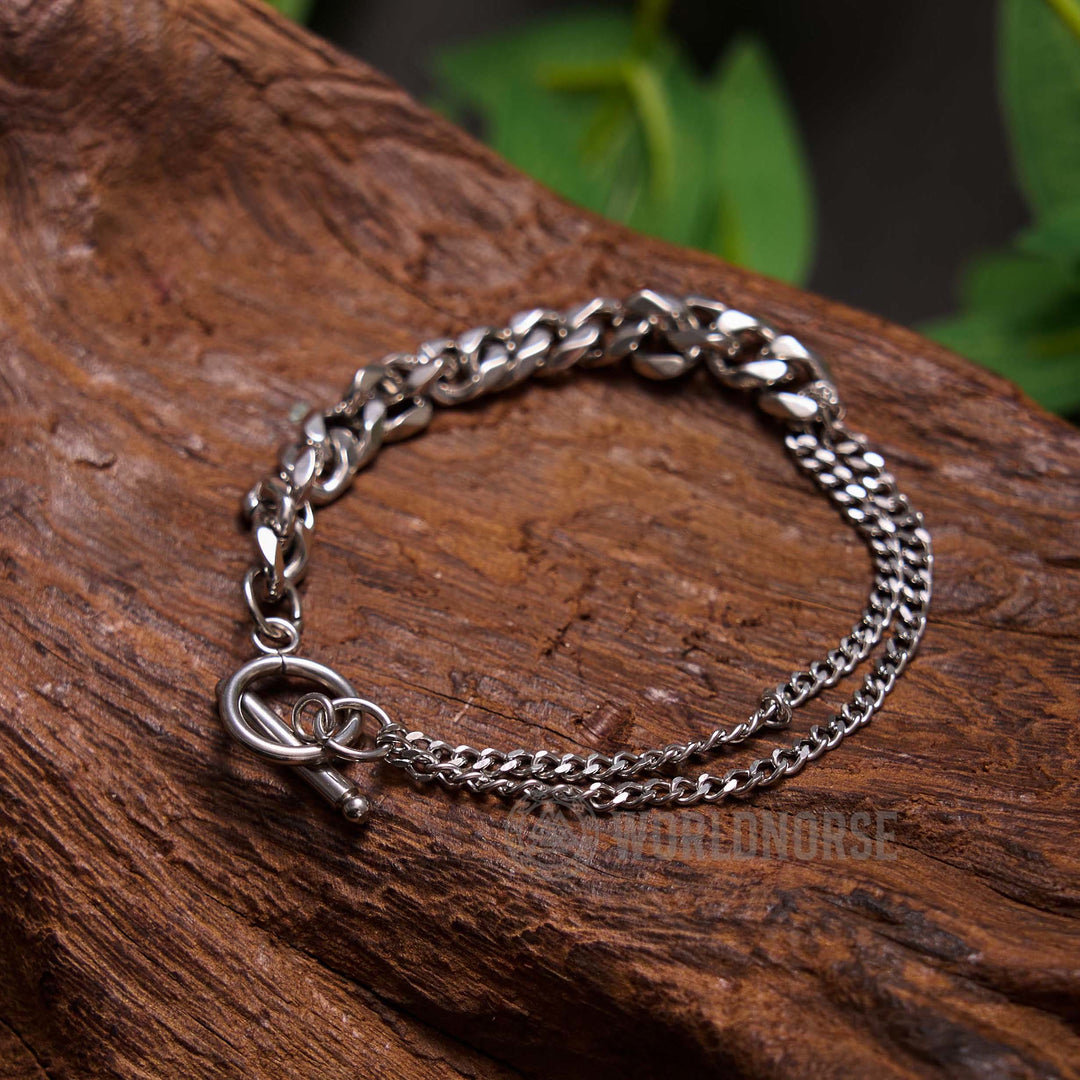 WorldNorse Splice One Word Buckle Bracelet