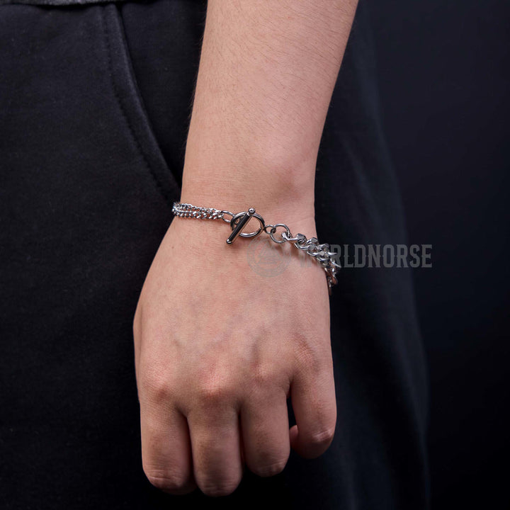 WorldNorse Splice One Word Buckle Bracelet