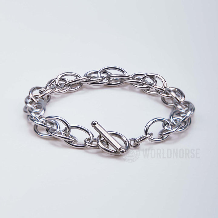 WorldNorse Coarse Twist One Word Buckle Bracelet