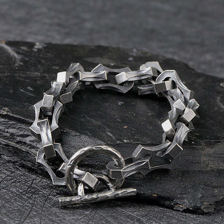 WorldNorse 925 Sterling Silver Domineering Bracelet