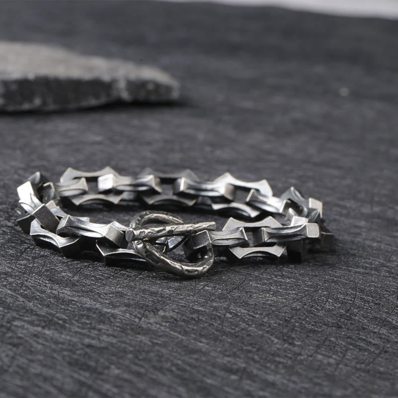 WorldNorse 925 Sterling Silver Domineering Bracelet