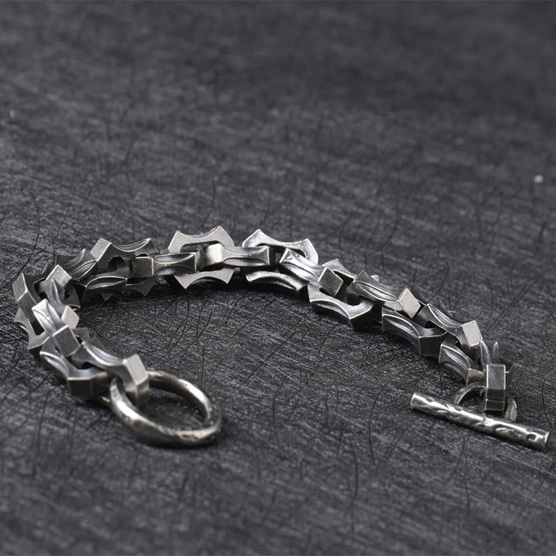 WorldNorse 925 Sterling Silver Domineering Bracelet