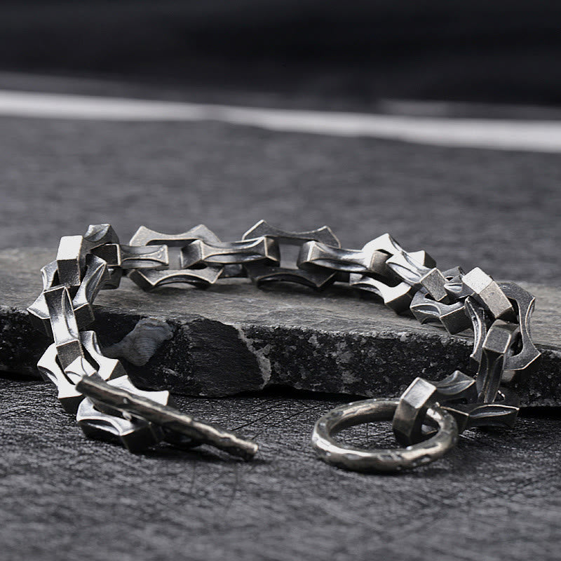 WorldNorse 925 Sterling Silver Domineering Bracelet