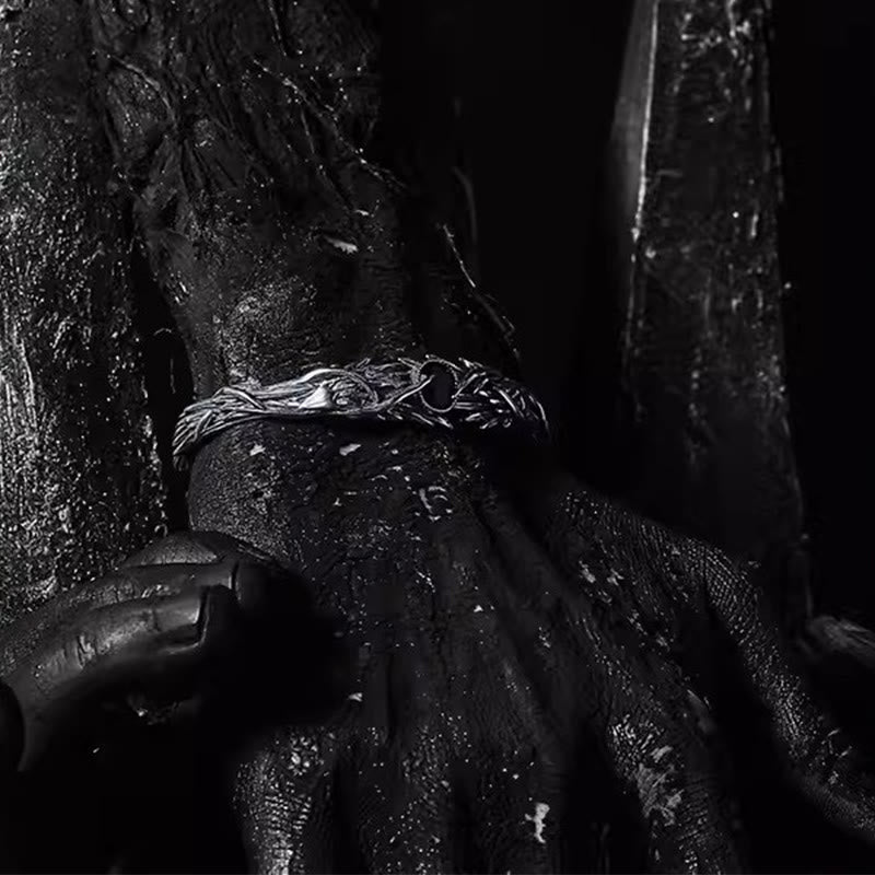 WorldNorse Dark Leaf Branch Bracelet - image 4