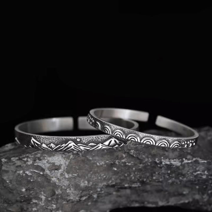 WorldNorse Mountain Sea Wave Bracelet