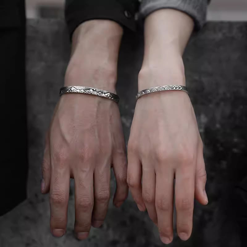 WorldNorse Mountain Sea Wave Bracelet - image 3