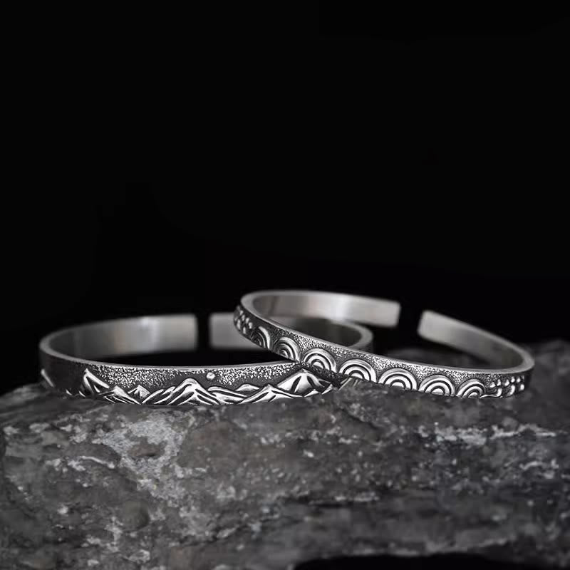 WorldNorse Mountain Sea Wave Bracelet - image 0