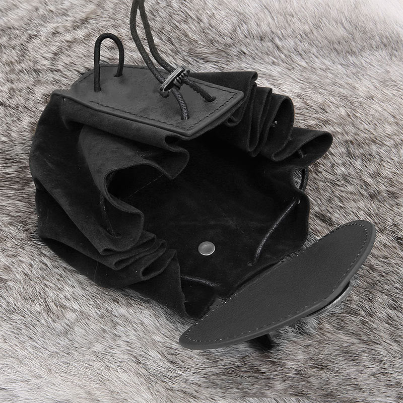 WorldNorse Wolve Leather Belt Pouch Bag - image 18