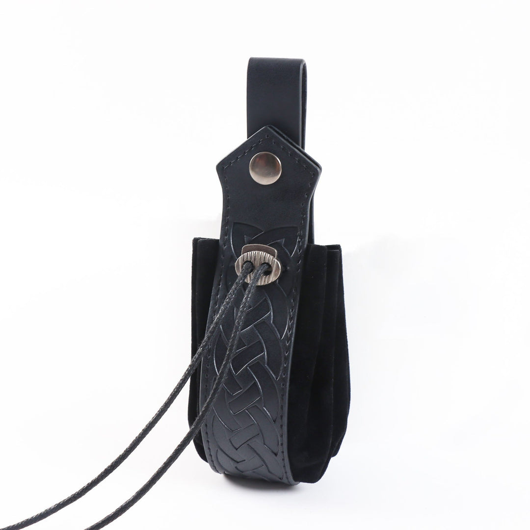 WorldNorse Waistband Leather Belt Pouch Bag