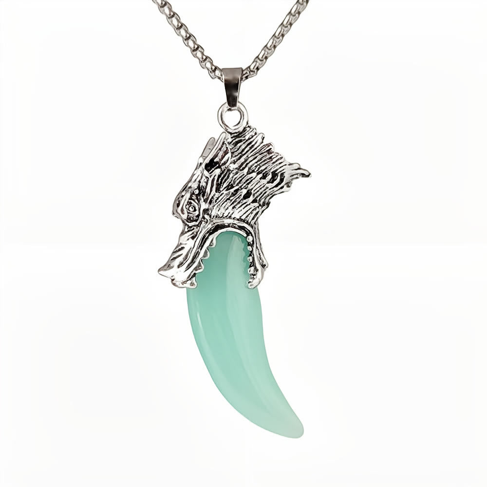 FREE Today: Glow in the Dark Wolf Teeth Necklace