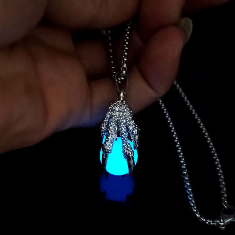 WorldNorse Talon Grip Luminous Necklace